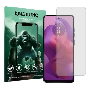 محافظ صفحه نمایش شفاف کینگ کونگ مدل Tough مناسب برای گوشی موبایل موتورولا Moto G24
