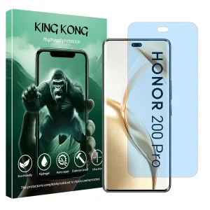 محافظ صفحه نمایش مات آنتی بلو کینگ کونگ مدل Tough مناسب برای گوشی موبایل آنر 200 Pro