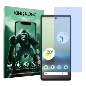 محافظ صفحه نمایش ضداشعه آبی کینگ کونگ مدل Tough مناسب برای گوشی موبایل گوگل Pixel 6a