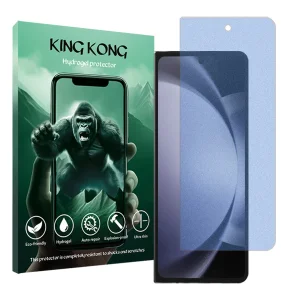 محافظ صفحه نمایش مات ضداشعه آبی کینگ کونگ مدل Tough مناسب برای گوشی موبایل سامسونگ Galaxy Z Flip5