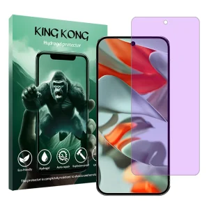 محافظ صفحه نمایش ضداشعه بنفش کینگ کونگ مدل Tough مناسب برای گوشی موبایل گوگل Pixel 9 Pro XL