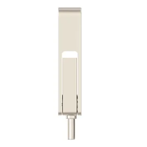 فلش مموری اچ‌پی مدل x206c ظرفیت 64 گیگابایت با طراحی چرخشی، بدنه فلزی، دو رابط USB Type-C و USB Type-A، سرعت انتقال تا 100 مگابایت بر ثانیه و سازگار با ویندوز و مک