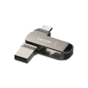 فلش مموری لکسار مدل Dual Drive D400 ظرفیت 128 گیگابایت با رابط USB 3.2