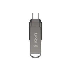 فلش مموری لکسار مدل Dual Drive D400 ظرفیت 128 گیگابایت با رابط USB 3.2