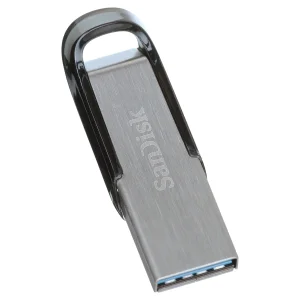 فلش مموری سن‌دیسک مدل CZ73 ظرفیت 128 گیگابایت با بدنه فلزی، رابط USB 3.0 و سرعت انتقال 150 مگابایت بر ثانیه، سازگار با کامپیوتر، لپ‌تاپ، گوشی و تلویزیون