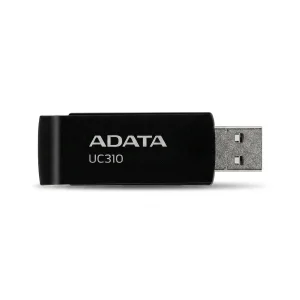 فلش مموری ای دیتا مدل UC310 ظرفیت 128 گیگابایت، سرعت خواندن تا 100 مگابایت بر ثانیه، سازگار با ویندوز، مک و لینوکس، طراحی ساده و وزن 9 گرم