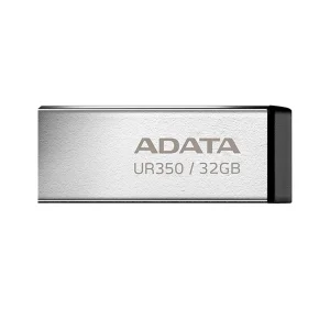 فلش مموری ای دیتا مدل UR350 ظرفیت 32 گیگابایت مقاوم در برابر گرد و غبار و سازگار با ویندوز، مک و لینوکس