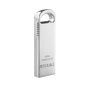 فلش مموری اچ‌پی مدل USB 3.2 X306W ظرفیت 128 گیگابایت بدنه استیل سرعت خواندن 120 مگابایت بر ثانیه سازگار با Windows و Mac OS