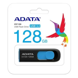 فلش مموری ای دیتا مدل UV128 USB 3.2 ظرفیت 128 گیگابایت