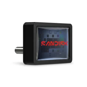فلش مموری سن دیسک مدل EXTREME FIT CZ530 ظرفیت 256 گیگابایت رابط USB-C سرعت انتقال 400 مگابایت بر ثانیه طراحی کم‌حجم و مقاوم، سازگار با لپ‌تاپ، تبلت و گوشی‌های دارای پورت USB Type-C