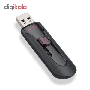 فلش مموری سن دیسک مدل CZ600 ظرفیت 128 گیگابایت رابط USB 3.0 Type-A کشویی، سرعت انتقال 150 مگابایت بر ثانیه، سازگار با گوشی، تبلت، کامپیوتر، لپ‌تاپ و تلویزیون