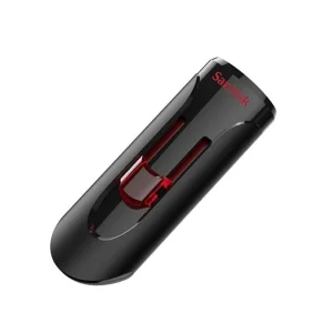 فلش مموری سن دیسک مدل CZ600 ظرفیت 128 گیگابایت رابط USB 3.0 Type-A کشویی، سرعت انتقال 150 مگابایت بر ثانیه، سازگار با گوشی، تبلت، کامپیوتر، لپ‌تاپ و تلویزیون