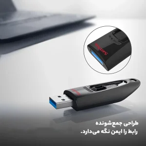 فلش مموری USB 3.0 سن دیسک مدل CZ48 ظرفیت 16 گیگابایت