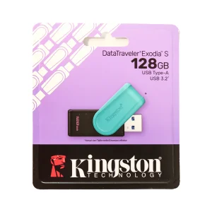 فلش مموری کینگستون مدل Exodia S ظرفیت 128 گیگابایت با رابط USB 3.2