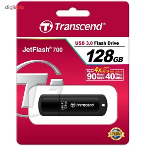 فلش مموری ترنسند مدل JetFlash 700  ظرفیت 128 گیگابایت