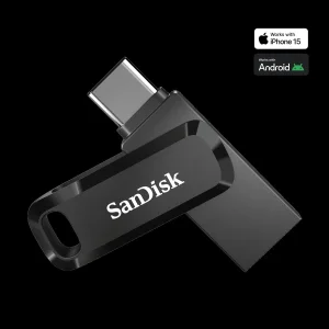 فلش مموری سن دیسک مدل Ultra dual drive go ظرفیت 64 گیگابایت