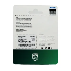 فلش مموری فیلیپس مدل FM21UA-F ظرفیت 128 گیگابایت با رابط USB 3.2