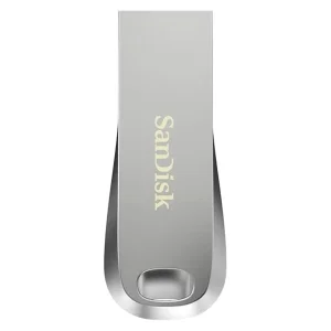 فلش مموری سن دیسک Ultra Luxe ظرفیت 64 گیگابایت با رابط USB 3.1 سرعت خواندن تا 150 مگابایت بر ثانیه، بدنه فلزی مقاوم، پشتیبانی از نرم‌افزار رمزگذاری اطلاعات