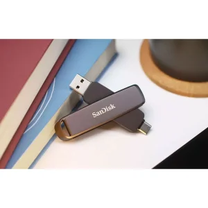 فلش مموری سن دیسک مدل EXTREME PRO DUAL DRIVE ظرفیت 512 گیگابایت با رابط USB 3.2 Gen2