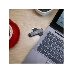 فلش مموری سن دیسک مدل EXTREME PRO DUAL DRIVE ظرفیت 512 گیگابایت با رابط USB 3.2 Gen2