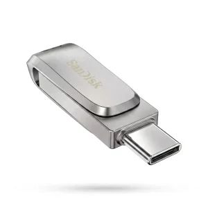 فلش مموری سن دیسک مدل Ultra Dual Drive Luxe ظرفیت 32 گیگابایت با رابط USB 3.2