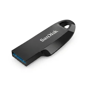 فلش مموری سن دیسک مدل CZ550 CURVE USB3.2 ظرفیت 128 گیگابایت