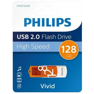 فلش مموری فیلیپس مدل Vivid FM12FD05B ظرفیت 128 گیگابایت با رابط USB