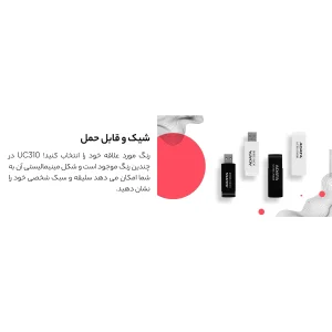 فلش مموری ای دیتا مدل UC310 ظرفیت 256 گیگابایت
