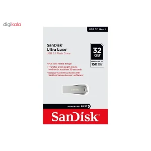فلش مموری سن دیسک مدل Ultra Luxe ظرفیت 32 گیگابایت