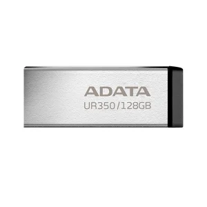 فلش مموری ای دیتا مدل UR350 ظرفیت 128 گیگابایت مقاوم در برابر گرد و غبار، سازگار با Windows، Mac OS و Linux