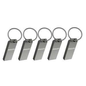 فلش مموری فیلیپس مدل FM21UA-B ظرفیت 32گیگابایتبا رابط USB 2.0 بسته 5 عددی