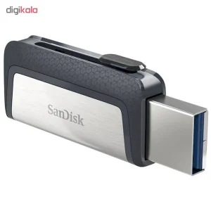 فلش مموری سن دیسک مدل Ultra Dual Drive USB Type-C ظرفیت256 گیگابایت