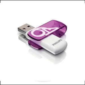 فلش مموری فیلیپس مدل Vivid ظرفیت 64 گیگابایت با رابط USB 2.0