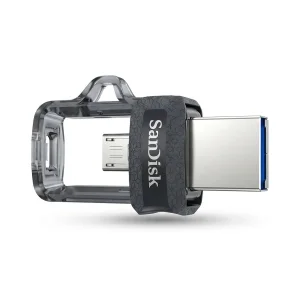 فلش مموری سن دیسک مدل Ultra Dual Drive M3.0 ظرفیت 32 گیگابایت