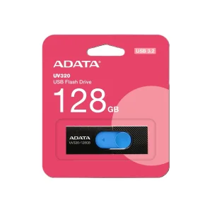 فلش مموری ای دیتا مدل UV320 ظرفیت 128 گیگابایت با رابط USB 3.2