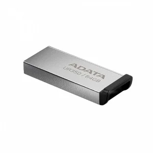 فلش مموری ای‌دیتا مدل UR350 ظرفیت 64 گیگابایت، رابط USB 3.2، سرعت خواندن 100 مگابایت بر ثانیه، مقاوم در برابر ضربه و سازگار با ویندوز و مک