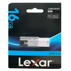 فلش مموری لکسار مدل S60 ظرفیت 16 گیگابایت با رابط USB 2.0