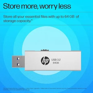 فلش مموری HP مدل 819W ظرفیت 64 گیگابایت USB3.2