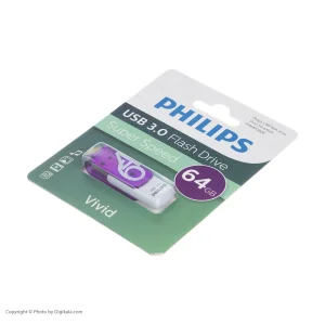 فلش مموری فیلیپس مدل Vivid-FM64FD00B ظرفیت 64 گیگابایت