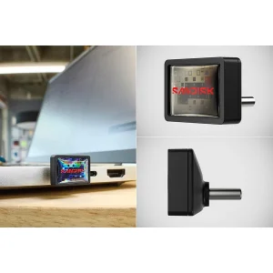 فلش مموری سن دیسک مدل EXTREME FIT CZ530 ظرفیت 128 گیگابایت با رابط USB-C