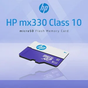 کارت حافظه MicroSD اچ پی مدل mx330 کلاس 10 استاندارد UHS-I U3 سرعت 100MBps ظرفیت 256 گیگابایت به همراه آداپتور SD