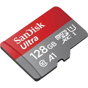 کارت حافظه microSDXC سن دیسک مدل Ultra A1 کلاس 10 استاندارد UHS-I سرعت 120MBps ظرفیت 128 گیگابایت