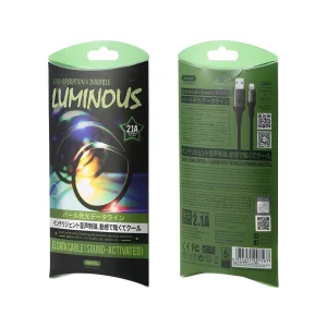 کابل تبدیل usb به لایتنینگ ریمکس مدل luminous  طول ۱ متر