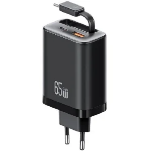شارژر دیواری 45 وات 2 پورت یوسمز مدل CC299 به همراه کابل Type-C به طول 0.9 متر