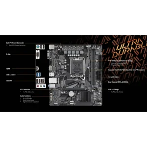 مادربرد گیگابایت مدل B760M K V2 DDR4