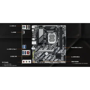 مادربرد گیگابایت مدل B860M D