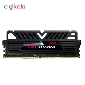 رم دسکتاپ DDR4 تک کاناله 3000 مگاهرتز CL16 گیل مدل Evo Potenza ظرفیت 8 گیگابایت