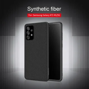 کاور نیلکین مدل Synthetic fiber مناسب برای گوشی موبایل سامسونگ Galaxy A72
