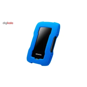 هارد اکسترنال ای دیتا مدل HD330 ظرفیت یک ترابایت دارای رابط USB Type-A 3.2