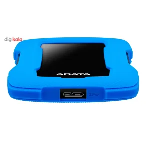 هارد اکسترنال ای دیتا مدل HD330 ظرفیت یک ترابایت دارای رابط USB Type-A 3.2